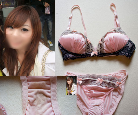 可愛い女の子のどす黒く汚れたクロッチ画像